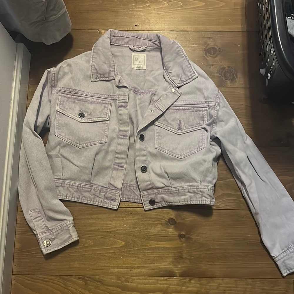 Full tilt Jean jacket light purple